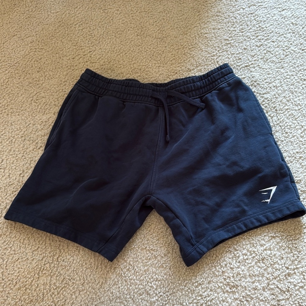 Gymshark Men’s Navy Cotton Shorts